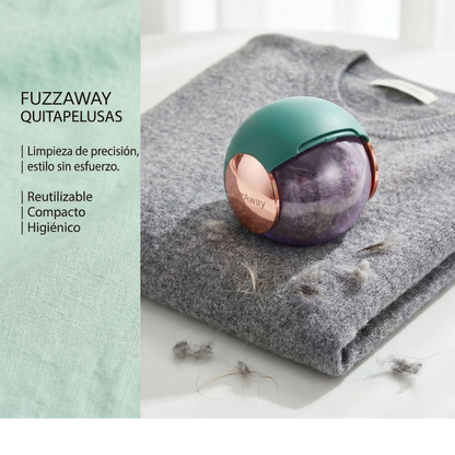 FuzzAway™  – Elimina pelusa al instante, sin electricidad, reutilizable de por vida