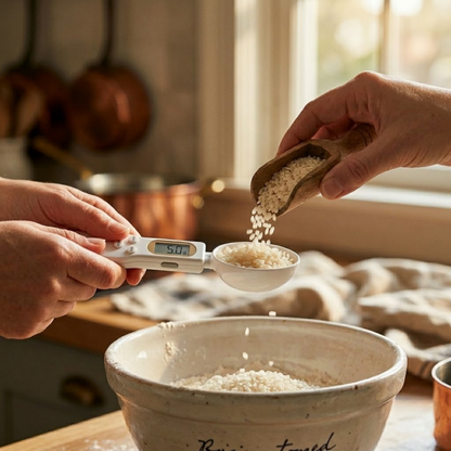 SpoonScale Pro™ – Mide, Pesa y Cocina con Precisión Perfecta en Segundos
